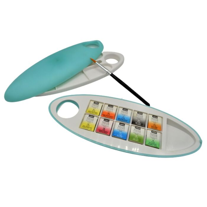 AQUARELLE FINE VOYAGE 10 DEMI-GODETS "PEBEO" REF: 300062