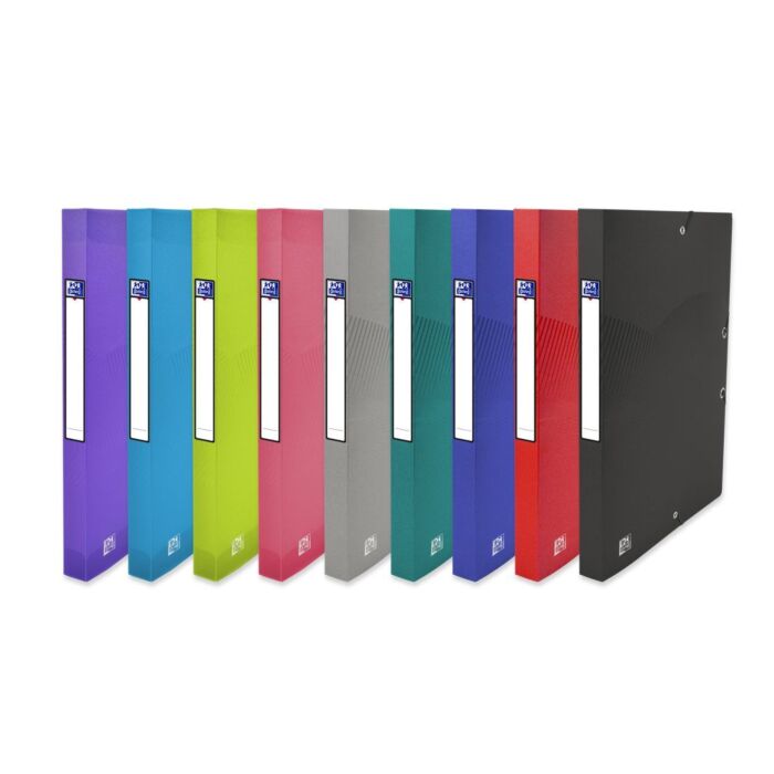 BOITE DE CLASSEMENT OSMOSE 24x32 DOS 25mm POLYPROPILINE OPAQUE/TRANSLUSIDE "ELBA" REF: 400105016