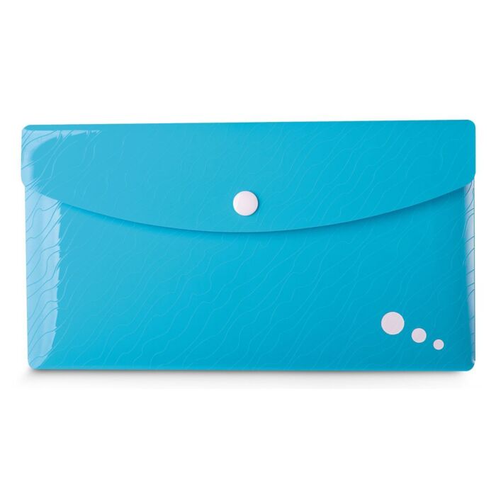 CHEMISE BOUTON PRESSION ART DL POLYPROPILINE OPAQUE BLEU "ELBA" REF: 400071351