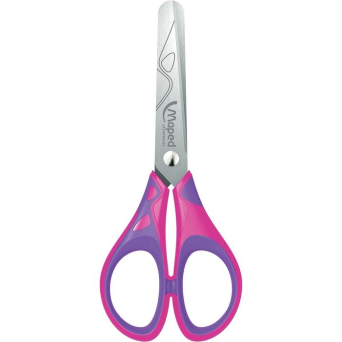 CISEAUX ESSENTIALS SOFT 13cm ROSE & VIOLET "MAPED" REF: 464412