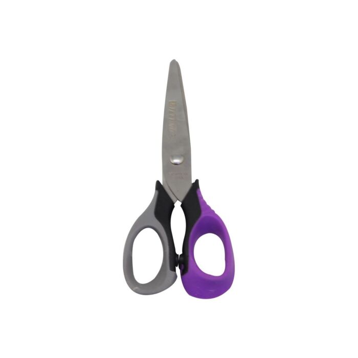 CISEAUX SCOLAIRE 12.7 cm FLEX ANNEAUX VIOLET "TECHNO" REF: 7068