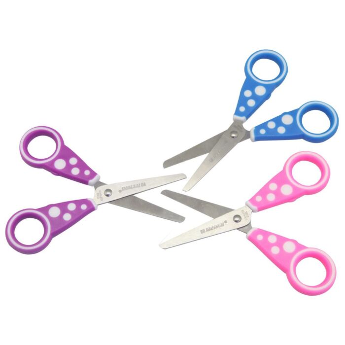 CISEAUX SCOLAIRE 13.5 cm LOVELY CIRCLE "TECHNO" REF: 7061