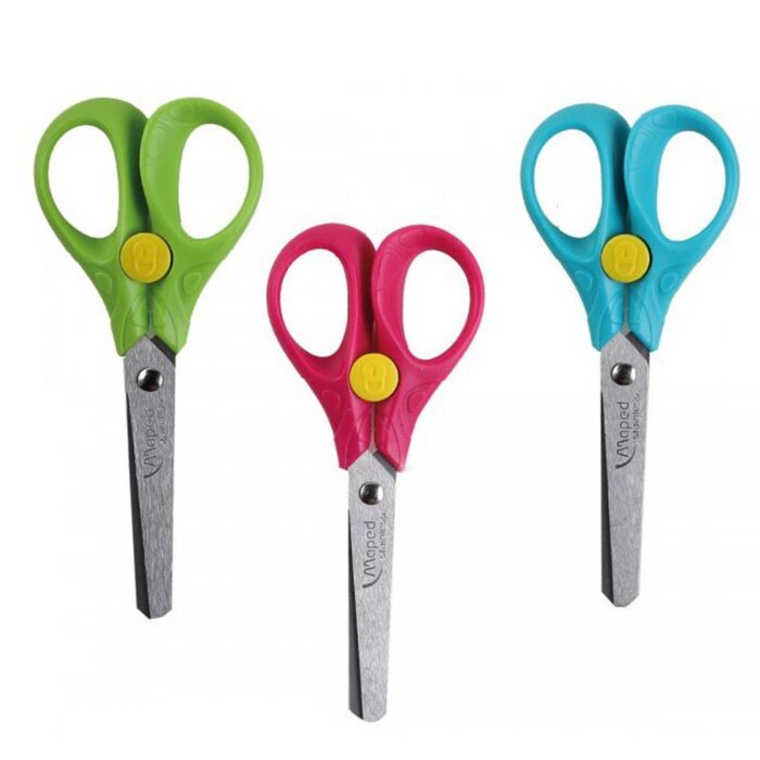 CISEAUX SYMETRIQUE 3D SECURITY 13 CM "MAPED" REF: 473112