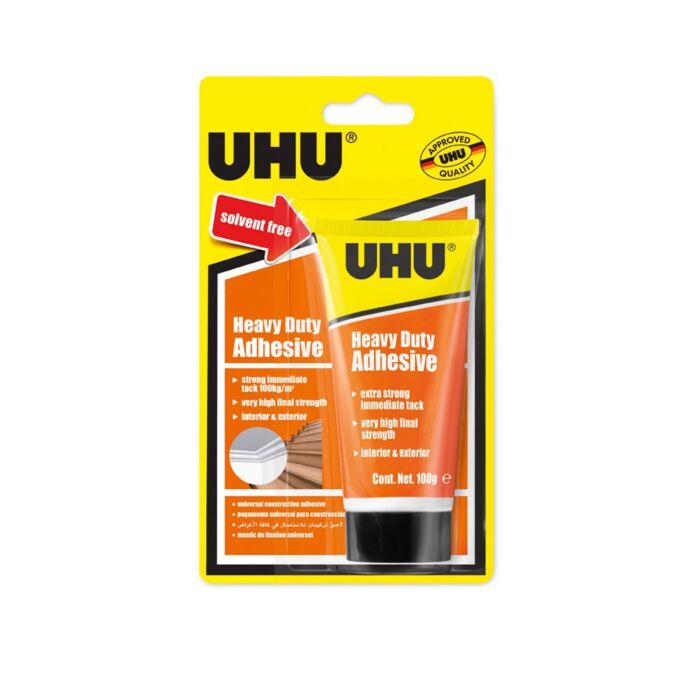 COLLE HEAVY DUTY ADHESIVE HHR SOUS BLISTER "UHU" REF: 37580