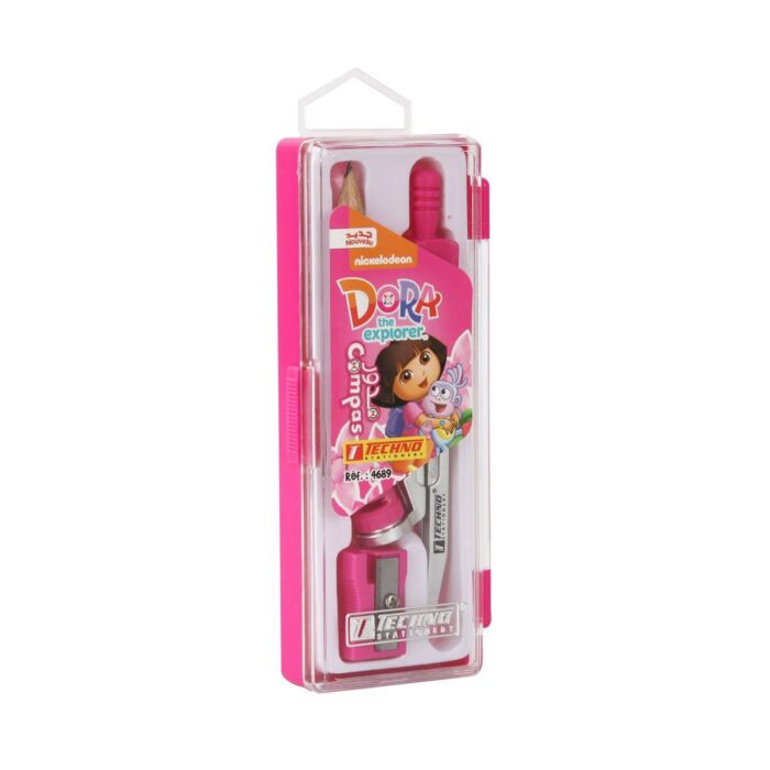 COMPAS BAGUE COFFRET DE 03 PCS DORA "TECHNO" REF: 4689