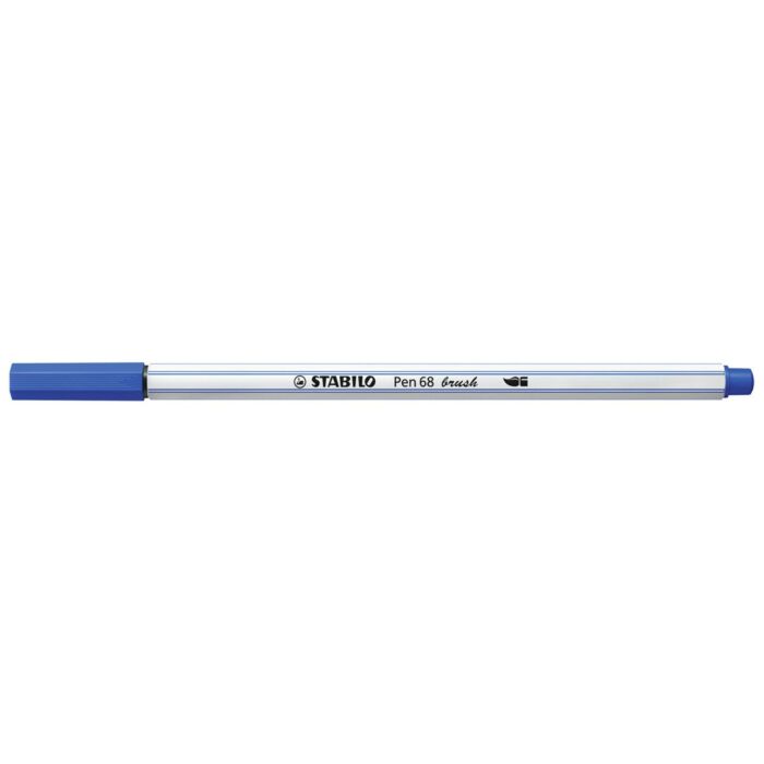 FEUTRE PINCEAU PEN 68 BRUSH BLEU OUTREMER "STABILO" REF: 568/32
