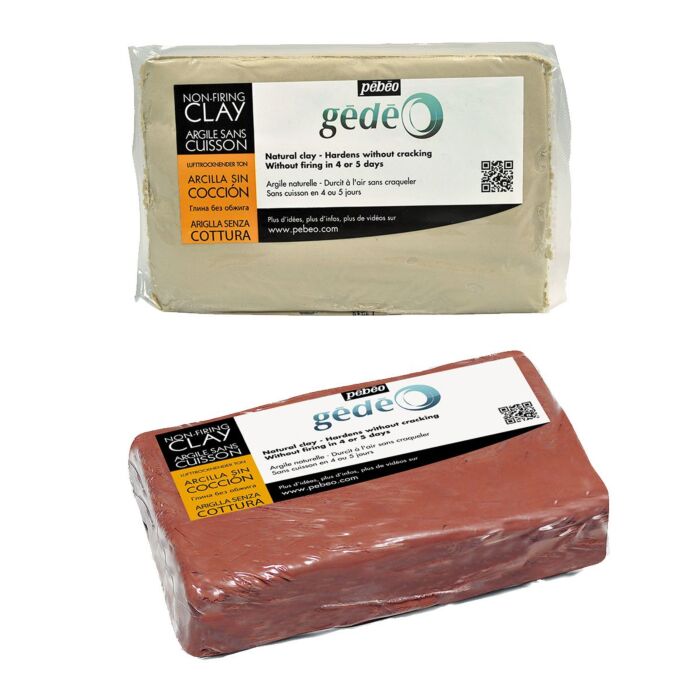 GEDEO ARGILE NATURELLE DE 1.5 KG "PEBEO"