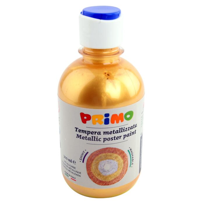GOUACHE HAUTE QUALITE FLACON DE 300ml DOREE "PRIMO" REF: 233TM300920