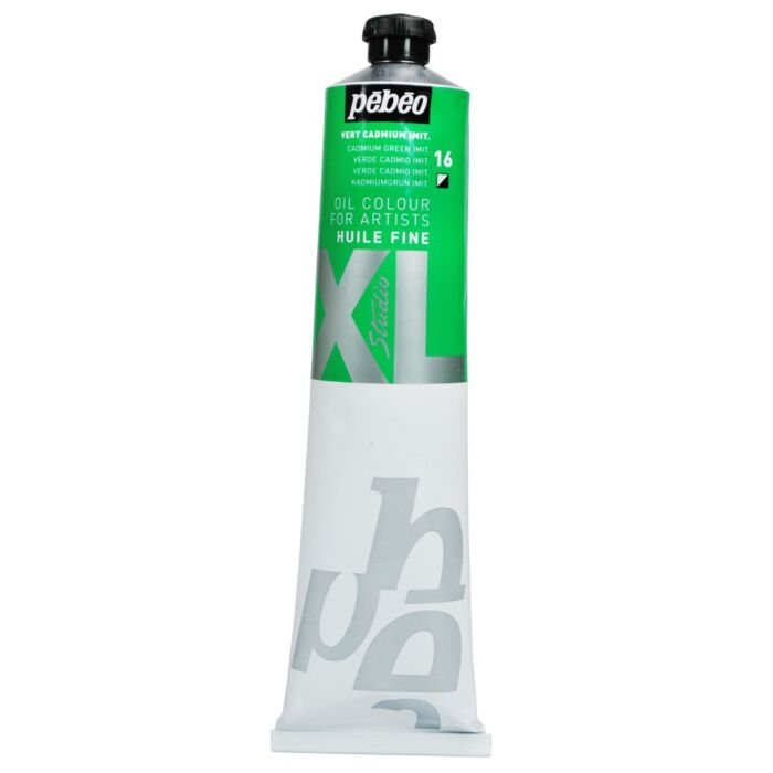 HUILE FINE XL TUBE DE 200ml VERT CADMIUM IMITATION "PEBEO" REF: 200016