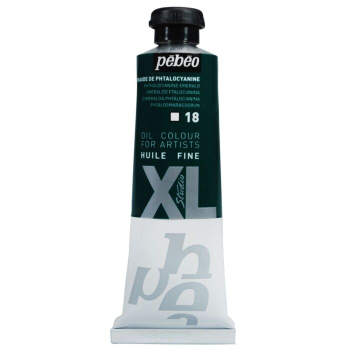HUILE FINE XL TUBE DE 37ml EMERAUDE DE PHTALOCYANINE "PEBEO" REF: 937018