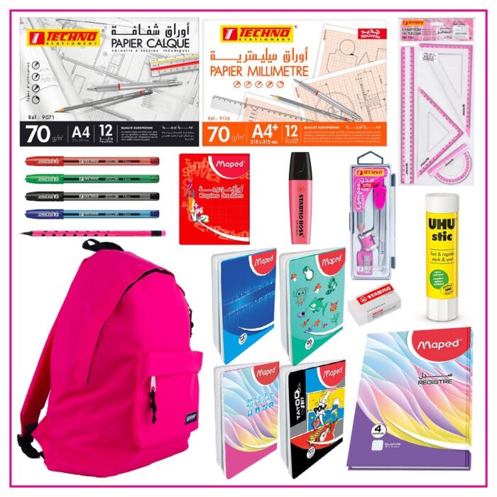 PACK SCOLAIRE 2021 NIVEAU LYCÉE FILLE (1)