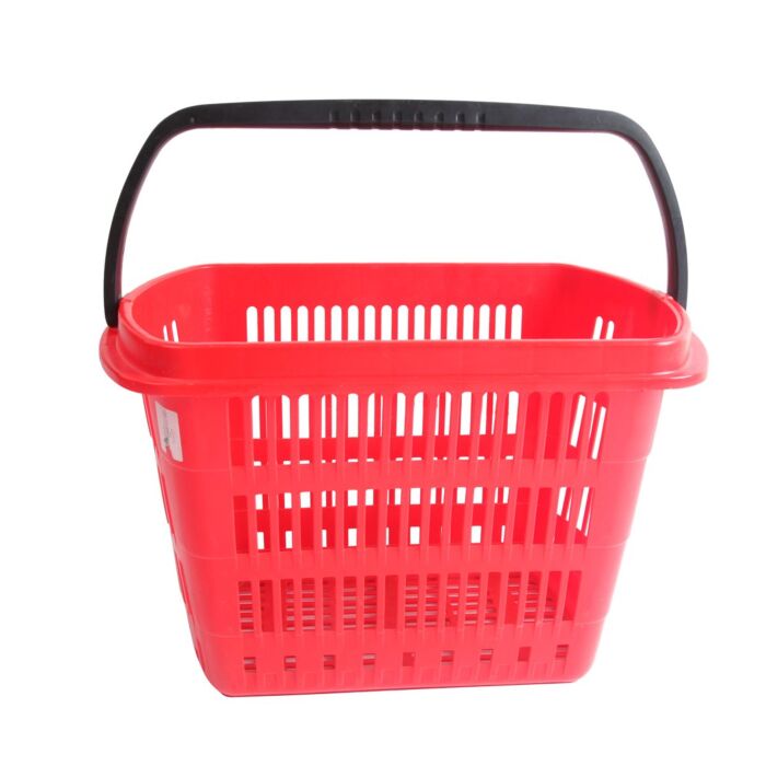 PANIER A MAIN 30L ROUGE ARAVEN REF: 19118