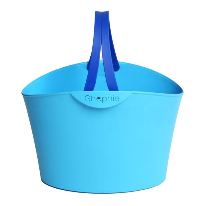 PANIER A MAIN PVC 6L  BLEU ARAVEN REF: 77837