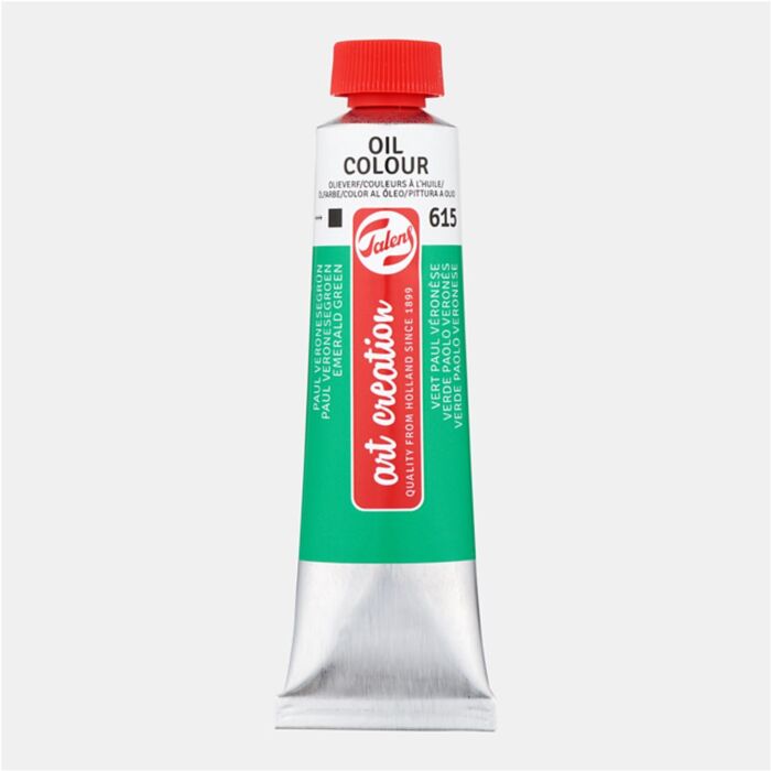 PEINTURE A L'HUILE 40ml VERT PAUL VERONESE "TALENS ART CREATION " REF: 9019615M