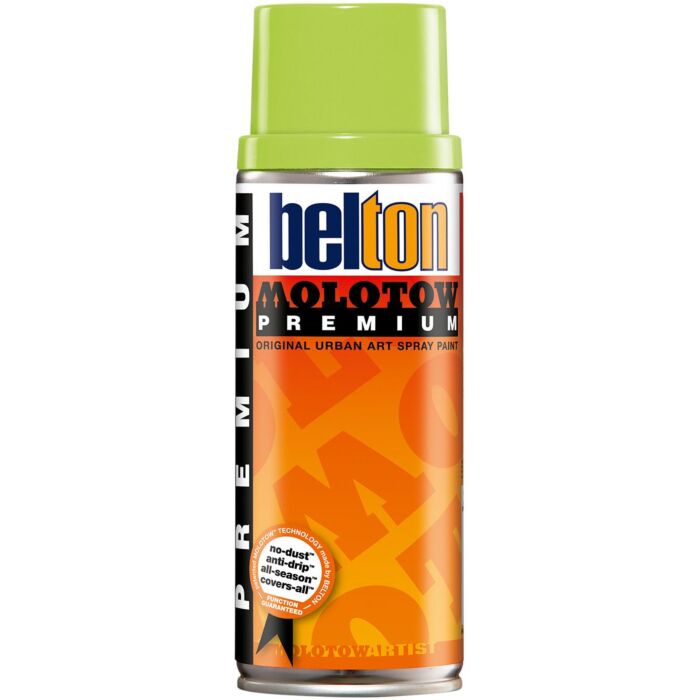 PEINTURE EN AEROSOL BELTON PREMIUM 400 ML 152 VERT BRILLANT "MOLOTOW" REF: MO327061