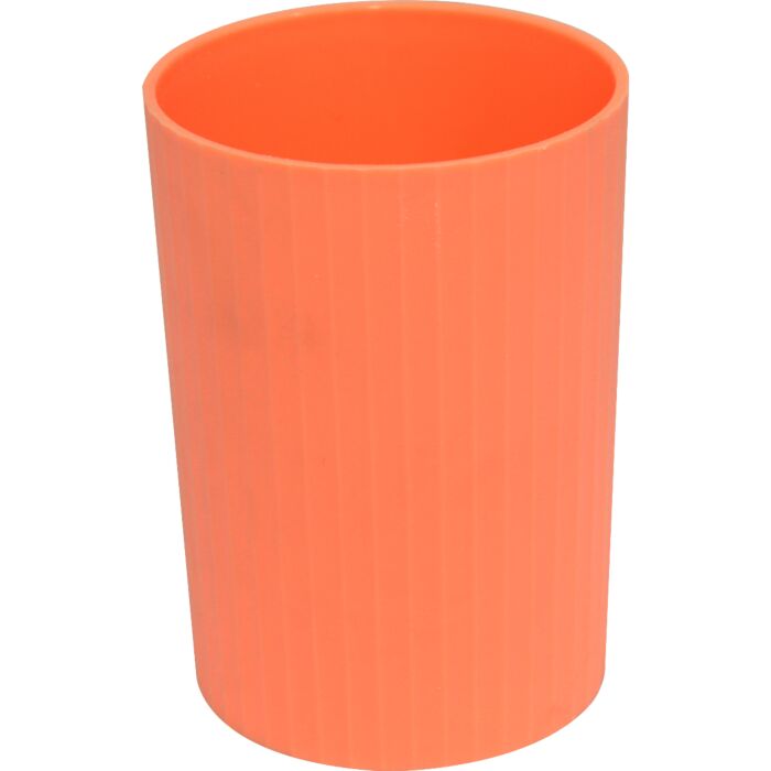 pot-a-crayons-shape-diametre-07-cm-en-couleur-saumon-techno-ref-9925