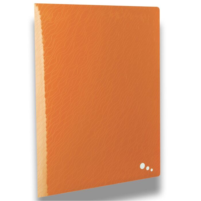 PROTEGE DOCUMENTS ART A4 60 POCHETTES POLYPROPILINE OPAQUE ORANGE "ELBA" REF: 400060107
