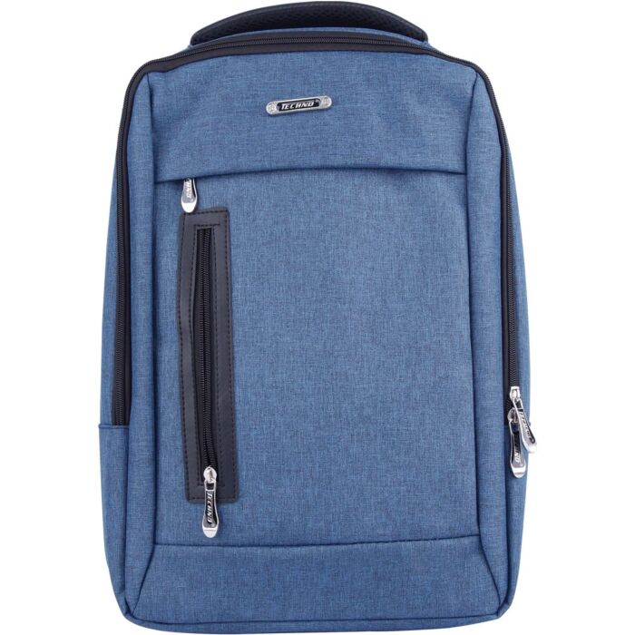 SAC A DOS AVEC COMPART LAPTOP OU TABLET BLEU "TECHNO" REF: 4574