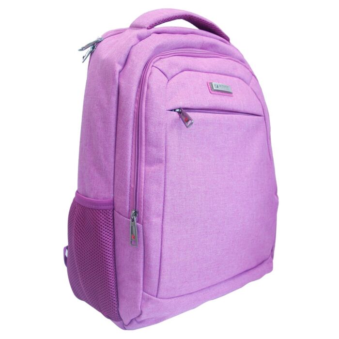 SAC A DOS AVEC COMPARTIMENT LAPTOP ET TABLETTE VIOLET "TECHNO" REF: 4432