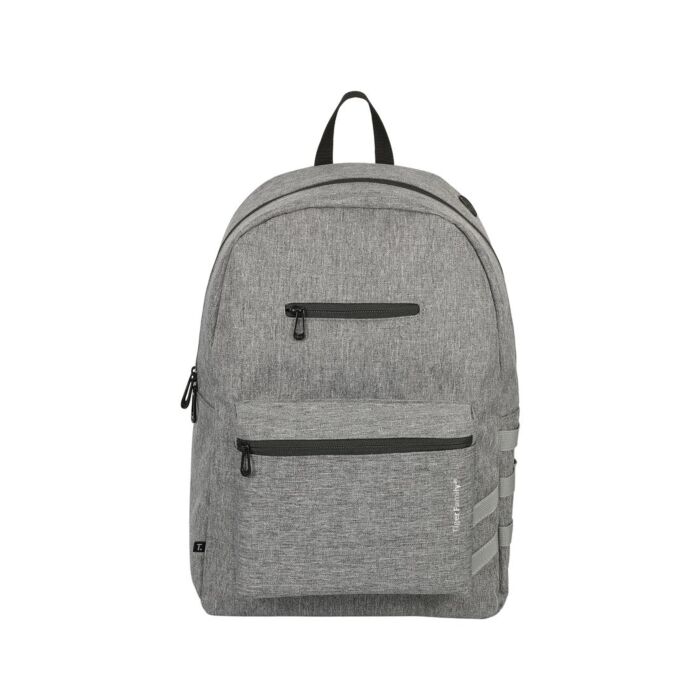 SAC A DOS AVEC COMPARTIMENT LAPTOP CHARCOAL "TIGER FAMILY" REF: 1983-G