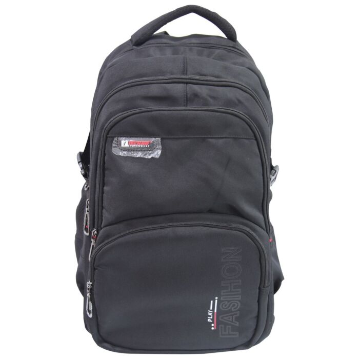 SAC A DOS LAPTOP NOIR "TECHNO" REF: 7049