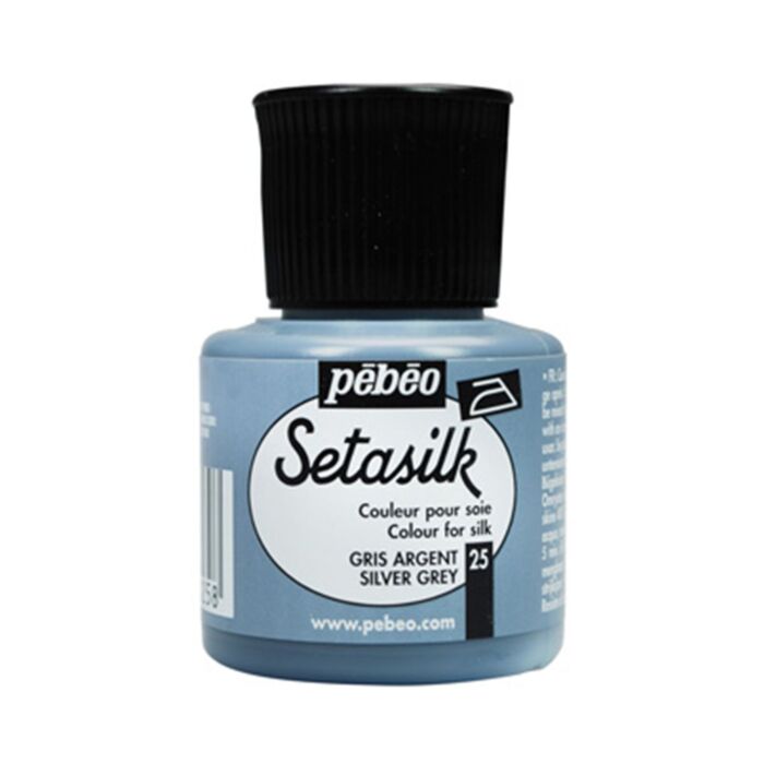 SETASILK flacon 45 ml GRIS ARGENT "PEBEO" REF: 181025