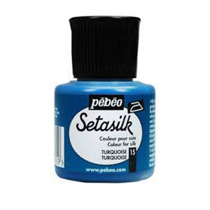 SETASILK flacon 45 ml TURQUOISE "PEBEO" REF: 181015