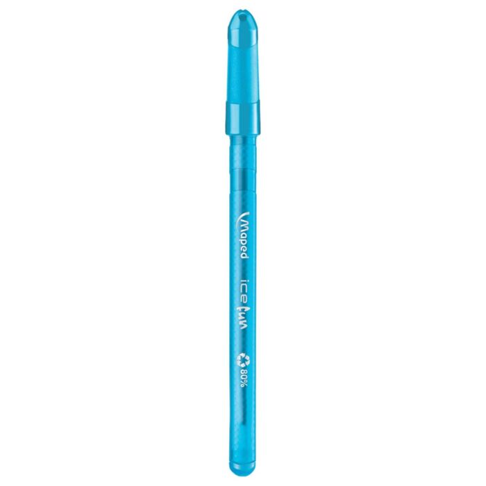 STYLO A BILLE CAP GREEN ICE FUN SKY BLEU "MAPED" REF: 224550