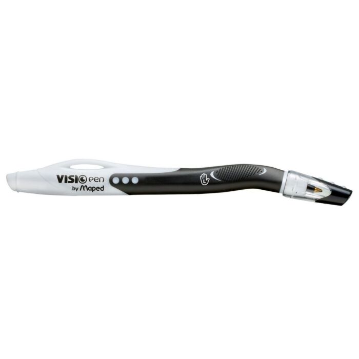 STYLO A BILLE CAP VISIO GAUCHER BLANC "MAPED" REF: 224335