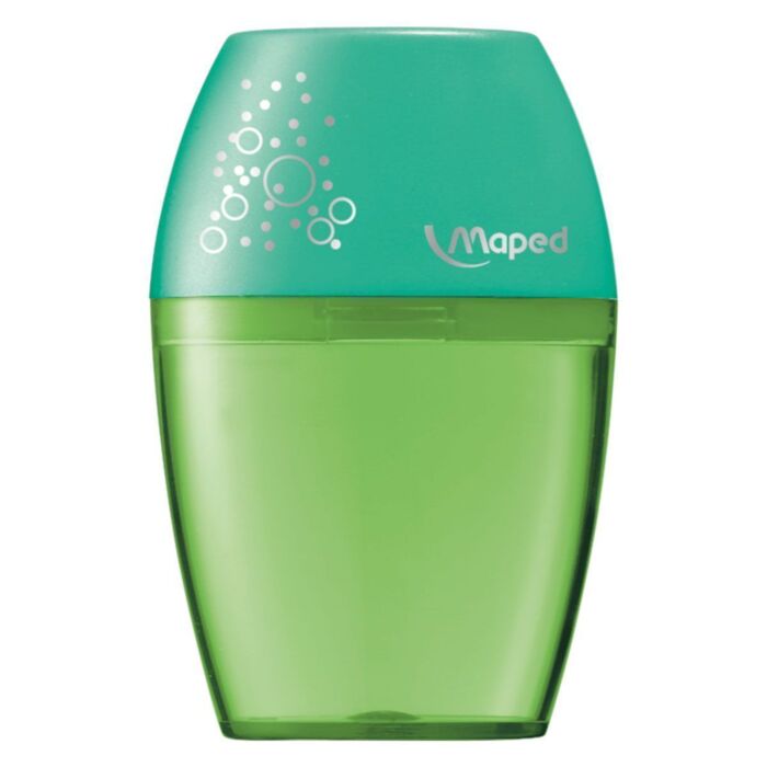 TAILLE-CRAYONS SHAKER 01 VERT TROU "MAPED" REF: 534753