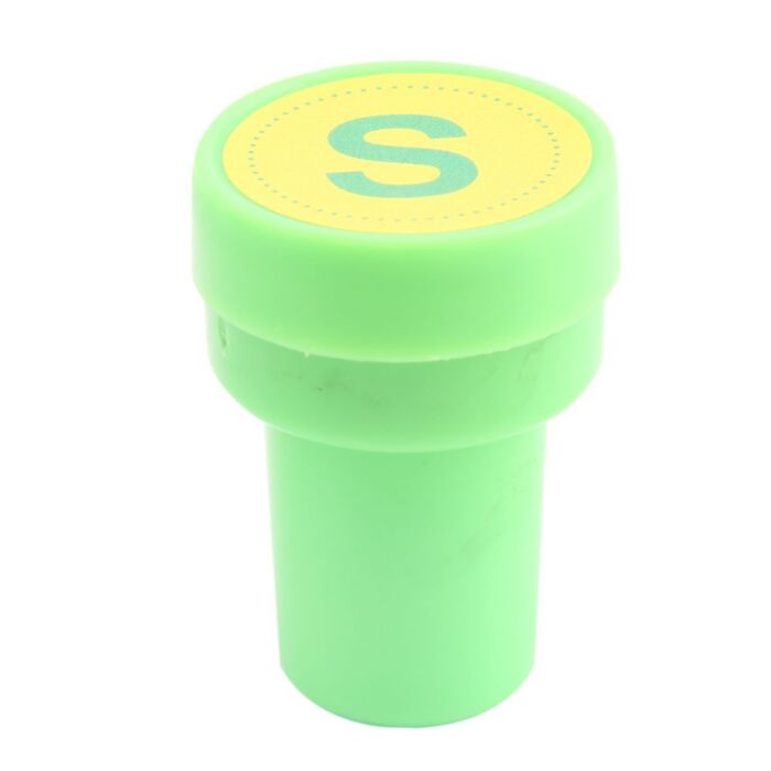 TAMPON LETTRE S "TECHNO" REF: 4577