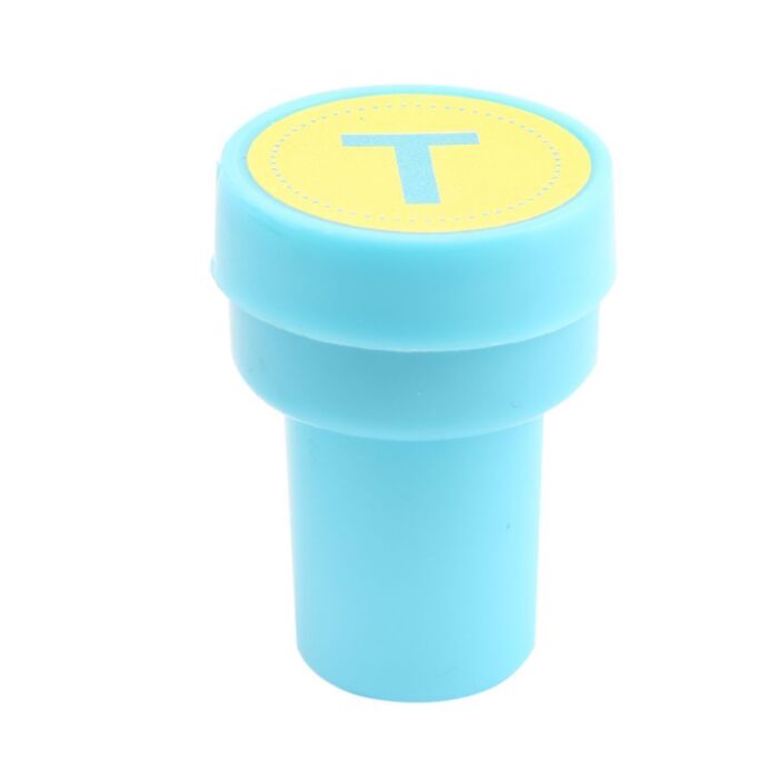 TAMPON LETTRE T "TECHNO" REF: 4577