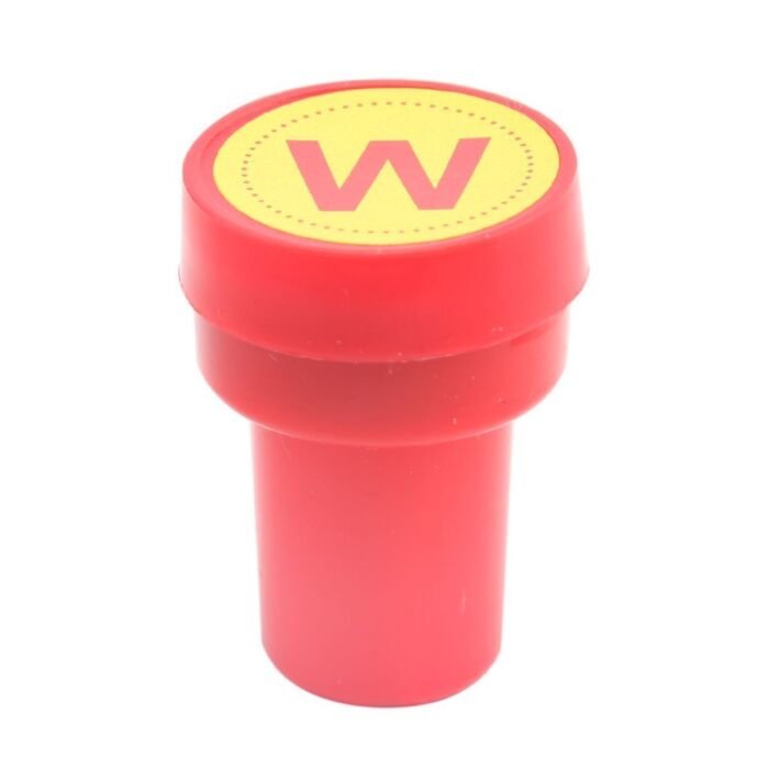 TAMPON LETTRE W "TECHNO" REF: 4577