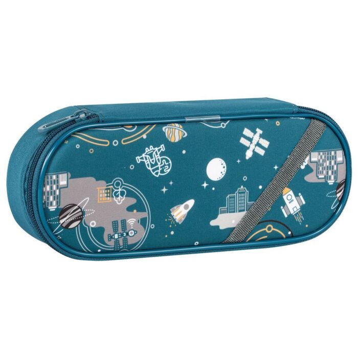 TROUSSE OVALE A RABAT AMBIENCE "TIGER FAMILY" REF:TR220-G