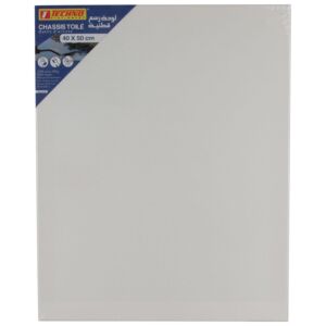 TOILE SUR CHASSIS 280g EN COTON 40cmx50cm "TECHNO" REF: 0131