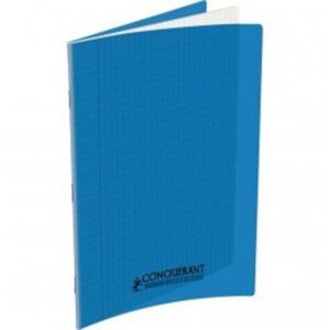CAHIER PIQURE 24cmx32cm 96 PAGES 90g BLEU "CONQUERANT " REF: 100103501 / 021691