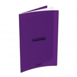 CAHIER PIQURE A4 96 PAGES 90g VIOLET "CONQUERANT " REF: 100105479 / 120697
