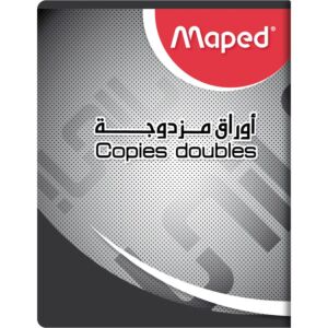 COPIES DOUBLES 96 PAGES SEYES 70g 17cmx22cm "MAPED" REF: 9062