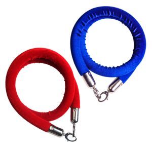 CORDE POUR PIQUET EMBOUT ARGENTE TECHNO