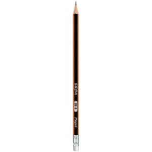 CRAYON NOIR BLACK'PEPS EMBOUT GOMME 2B "MAPED" REF: 851722