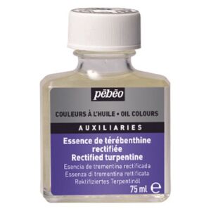 ESSENCE DE TEREBENTHINE RECTIFIEE FLACON DE 75ml "PEBEO" REF: 650301
