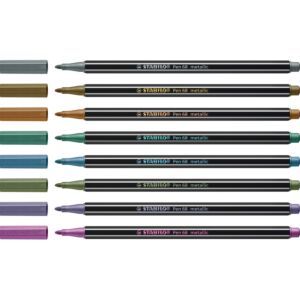 FEUTRE PEN 68 METALLIQUE "STABILO"