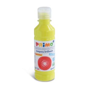 GOUACHE TEMPERA LIQUIDE FLACON DE 250ml JAUNE LEMON "PRIMO" REF: 2025BR250211