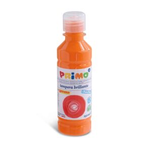 GOUACHE TEMPERA LIQUIDE FLACON DE 250ml ORANGE "PRIMO" REF: 2025BR250250