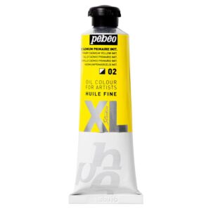 HUILE FINE XL TUBE DE 37ml JAUNE CADMIUM PRIMAIRE IMITATION "PEBEO" REF: 937002