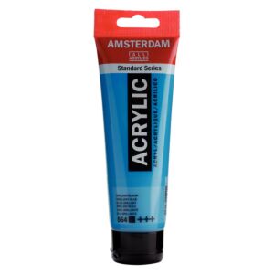 PEINTURE ACRYLIQUE 120ml BLEU BRILLANT "AMSTERDAM" REF: 17095642