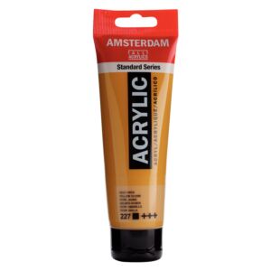 PEINTURE ACRYLIQUE 120ml OCRE JAUNE "AMSTERDAM" REF: 17092272