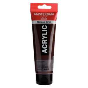 PEINTURE ACRYLIQUE 120ml OMBRE BRULEE "AMSTERDAM" REF: 17094092