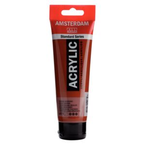 PEINTURE ACRYLIQUE 120ml SIENNE BRULEE "AMSTERDAM" REF: 17094112