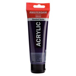 PEINTURE ACRYLIQUE 120ml VIOLET BLEU ATRE "AMSTERDAM" REF: 17095682